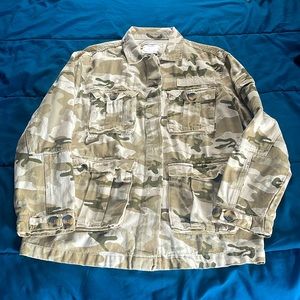 Camo Jean Jacket